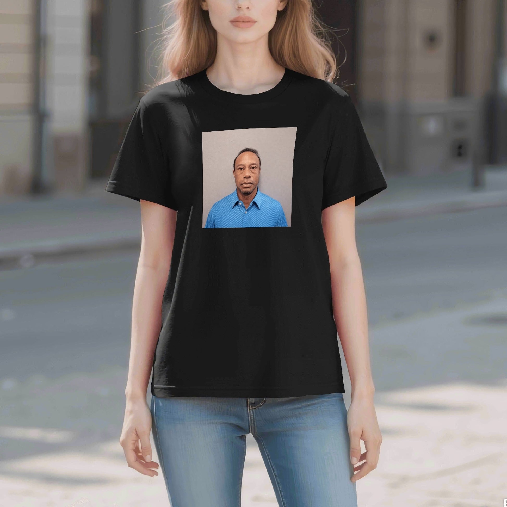 Tiger Woods 2026 Mugshot T-Shirt - AthleteFlags