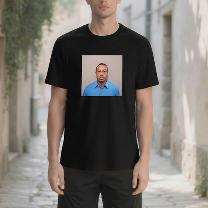 Tiger Woods 2026 Mugshot T-Shirt - AthleteFlags