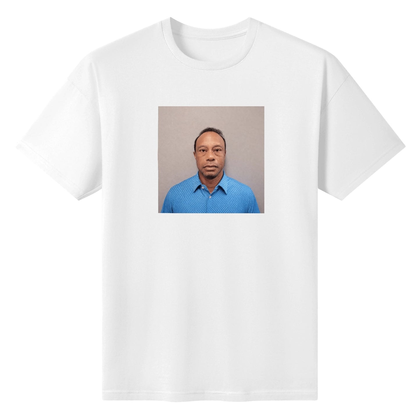 Tiger Woods 2026 Mugshot T-Shirt - AthleteFlags