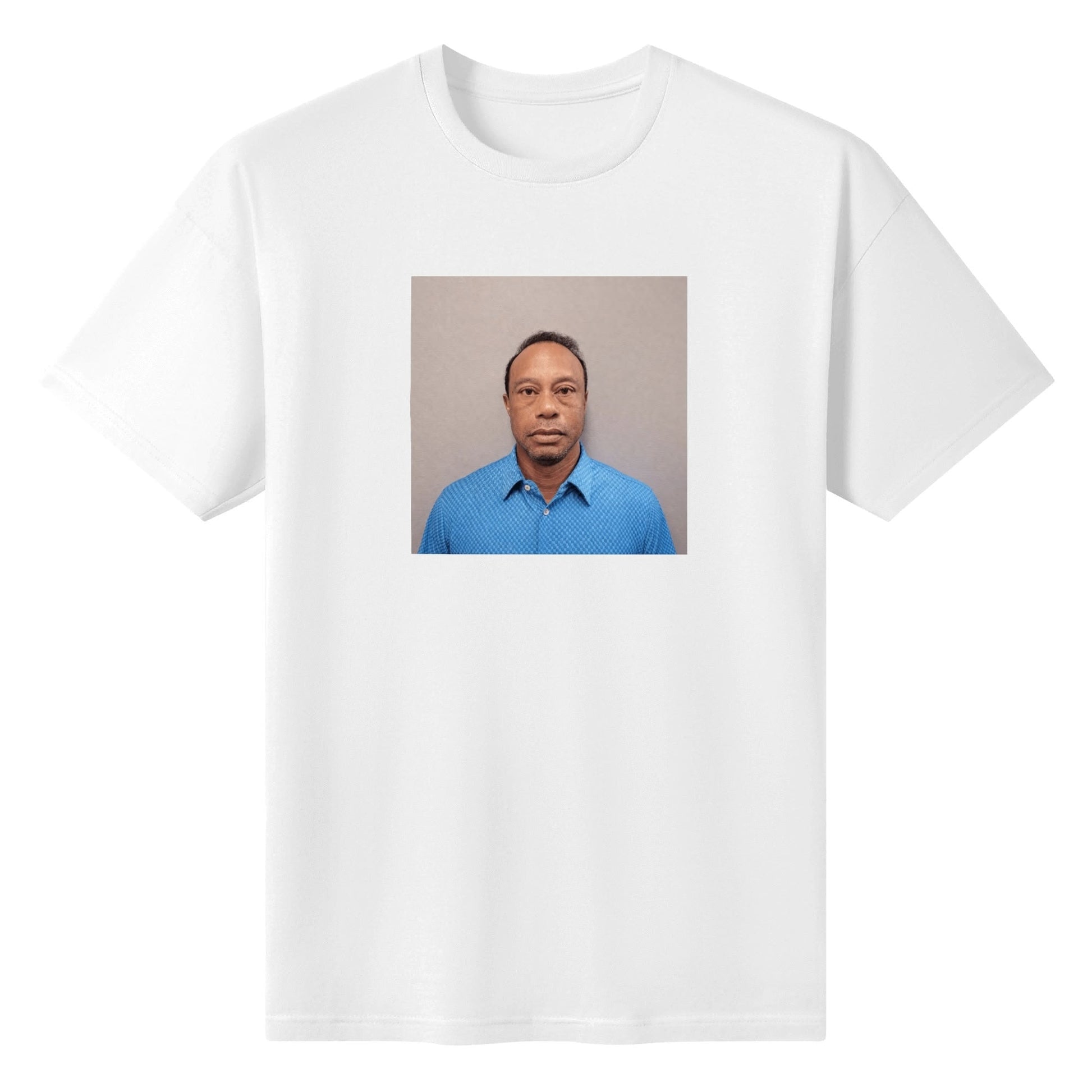 Tiger Woods 2026 Mugshot T-Shirt - AthleteFlags