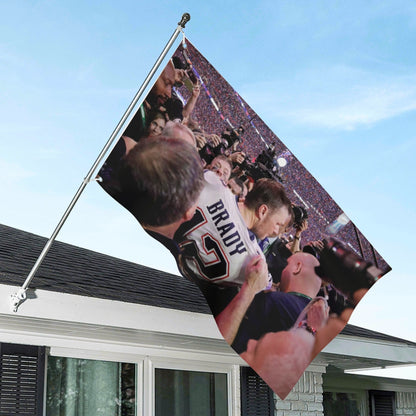 Tom Brady Super Bowl Flag - AthleteFlags