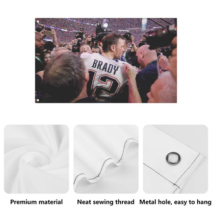 Tom Brady Super Bowl Flag - AthleteFlags
