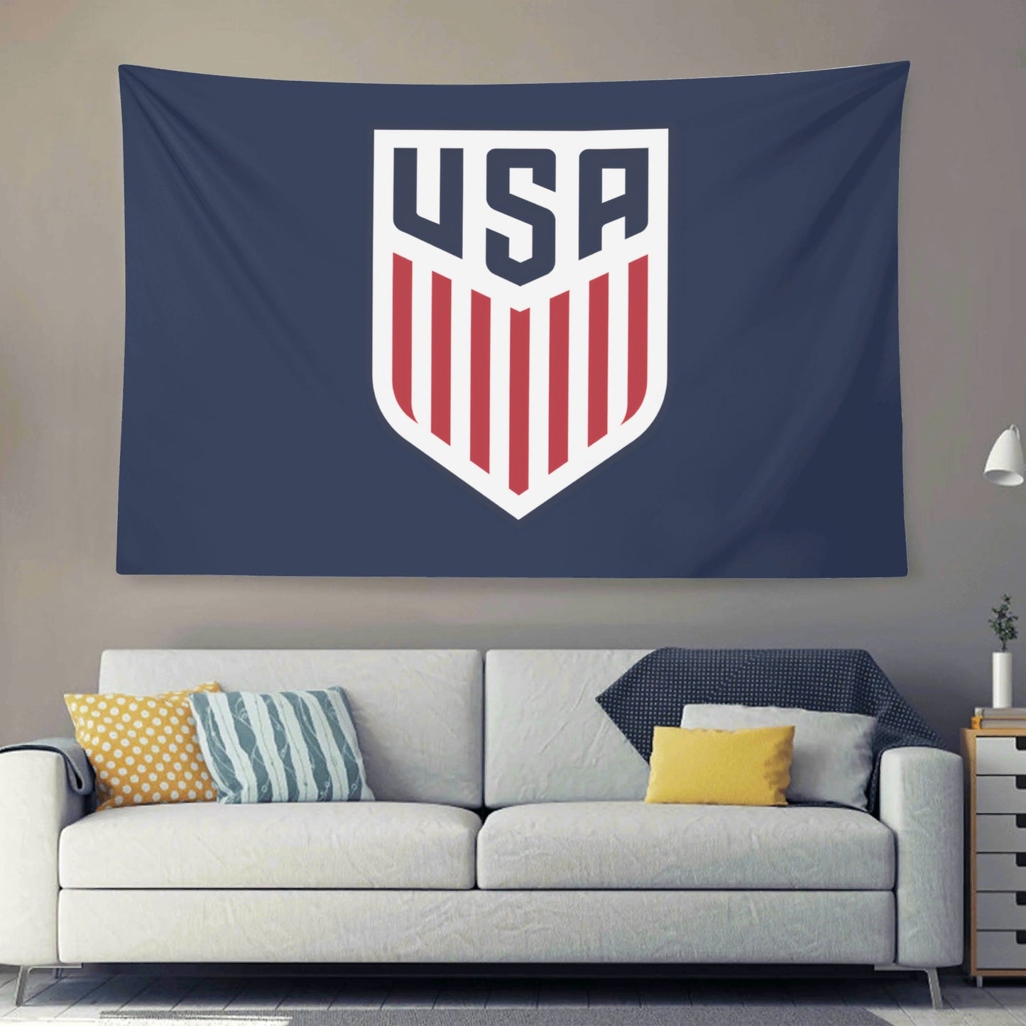 United States Men's National Team (USMNT) Crest Flag for 2026 World Cup - AthleteFlags