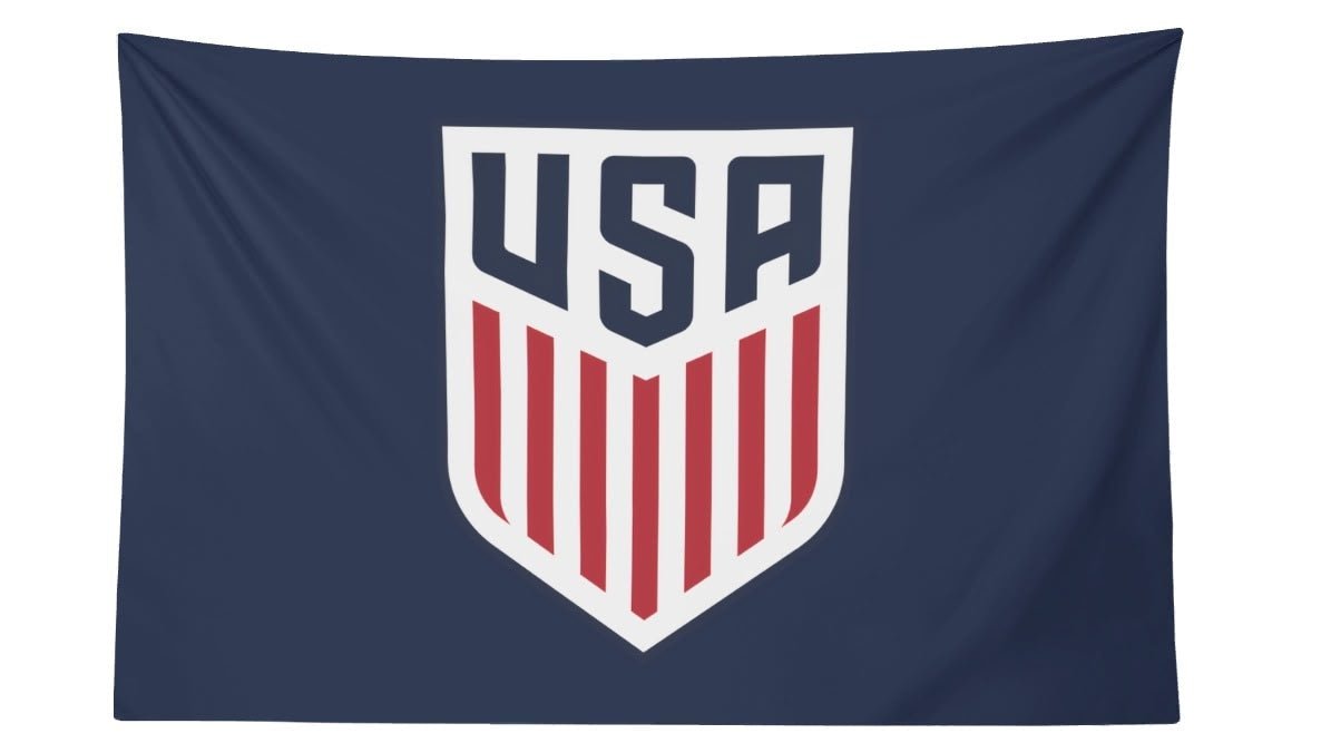 United States Men's National Team (USMNT) Crest Flag for 2026 World Cup - AthleteFlags