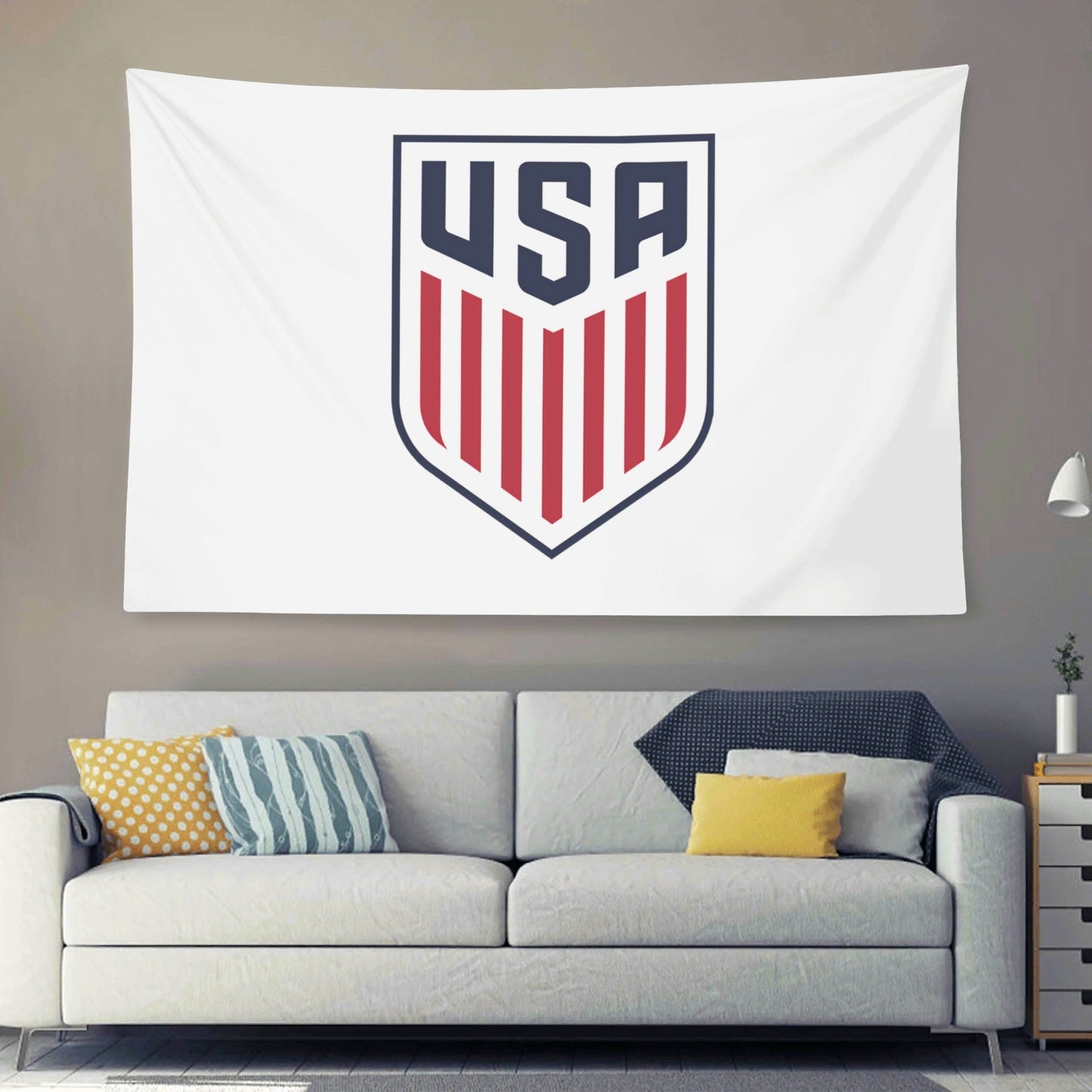 United States Men's National Team (USMNT) Crest Flag for 2026 World Cup - AthleteFlags