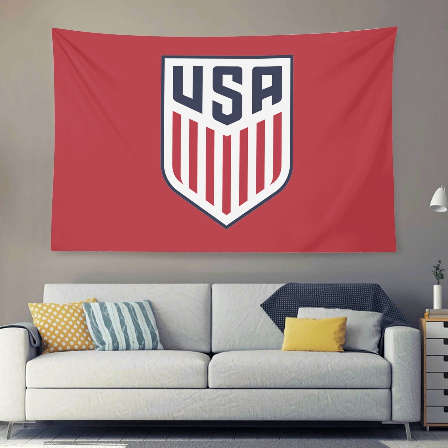 United States Men's National Team (USMNT) Crest Flag for 2026 World Cup - AthleteFlags