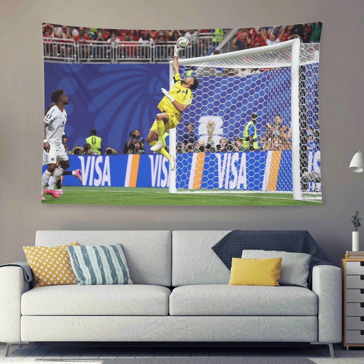 Vozinha Save Cape Verde Vs. Spain Flag For 2026 World Copa - AthleteFlags