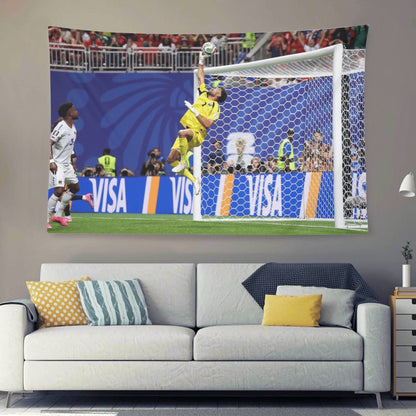 Vozinha Save Cape Verde Vs. Spain Flag For 2026 World Copa - AthleteFlags