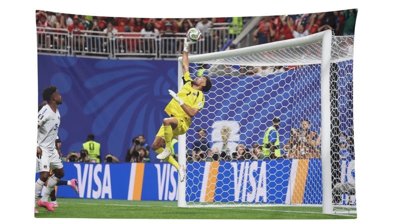 Vozinha Save Cape Verde Vs. Spain Flag For 2026 World Copa - AthleteFlags